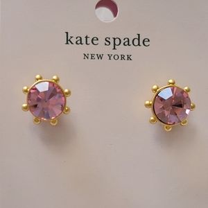 Kate Spade Studs (pink)